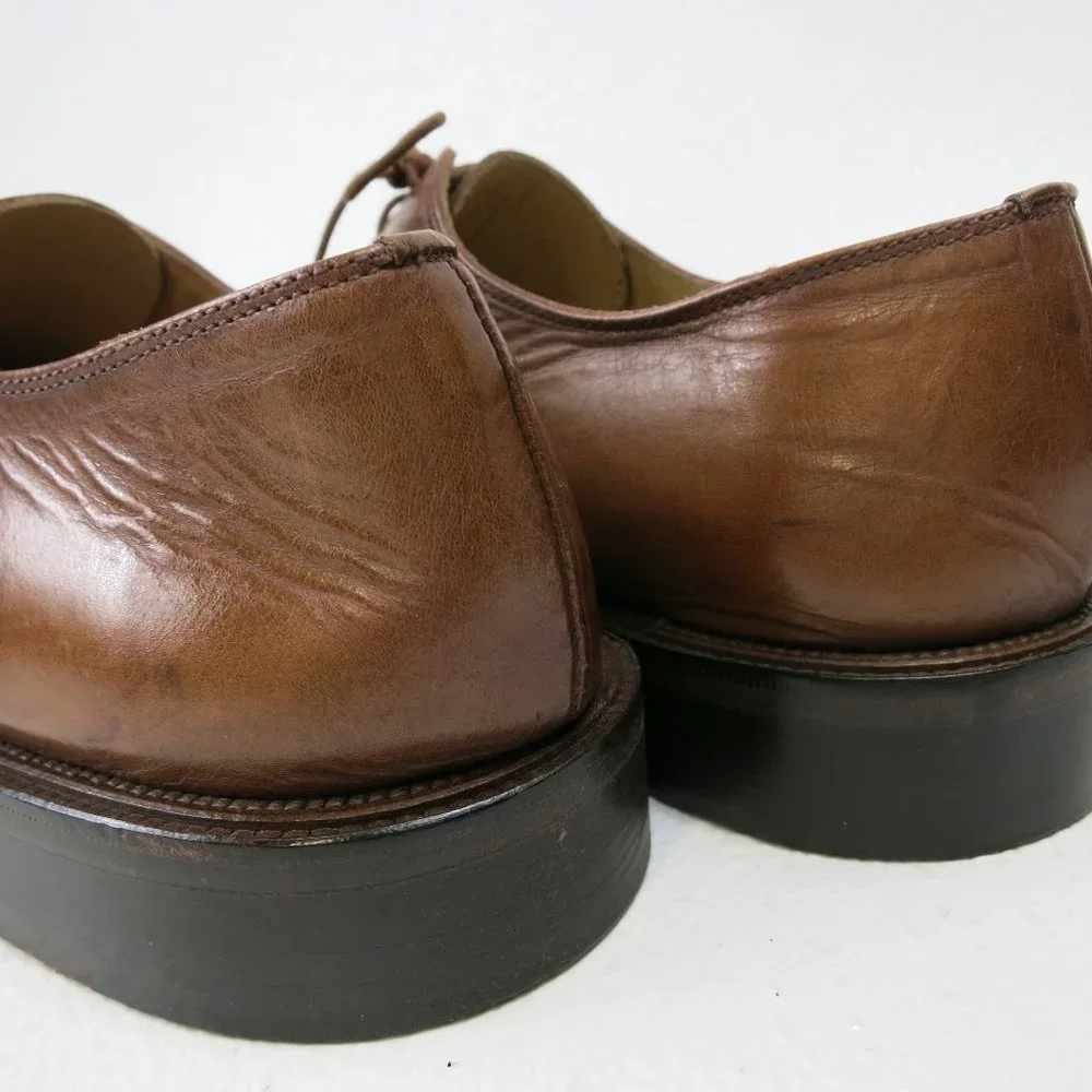 Mercanti Fiorentini Oil Tanned Leather Dress Fashion Oxfords Footwear Shoes 8 M